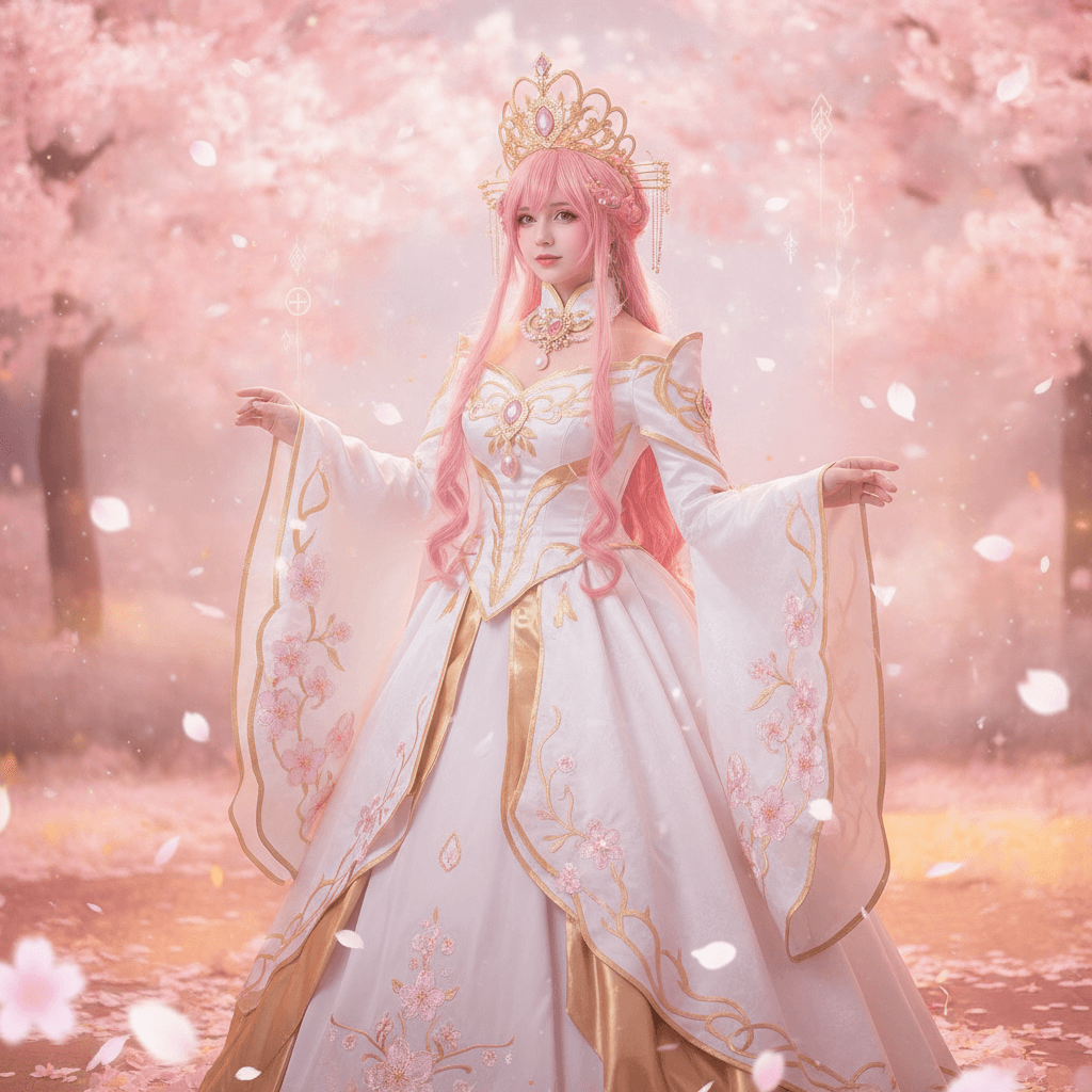 Cosplay princesse RPG